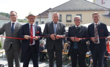 Neuer Marktplatz in Gutau feierlich eröffnet