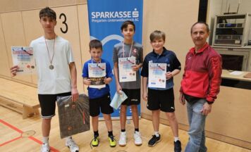 Tischtennis-Turnier - David Buchbauer gewinnt Kids Cup