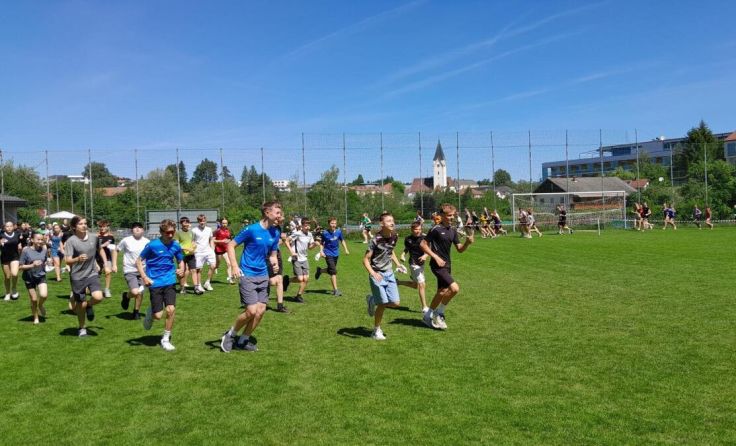 Beim Charitylauf konnten mehr als 2.000 Euro erlaufen werden. (Foto: MS Bad Zell)