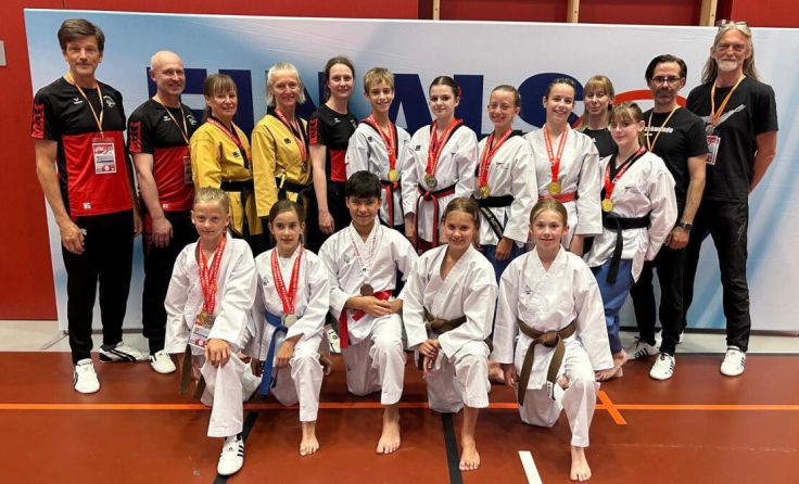 Das erfolgreiche Tragweiner Team. (Foto: TKD Askö Freistadt)