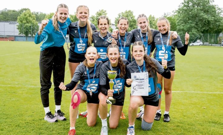 Die Landesmeisterinnen aus Bad Kreuzen. (Foto: Josef Pils)