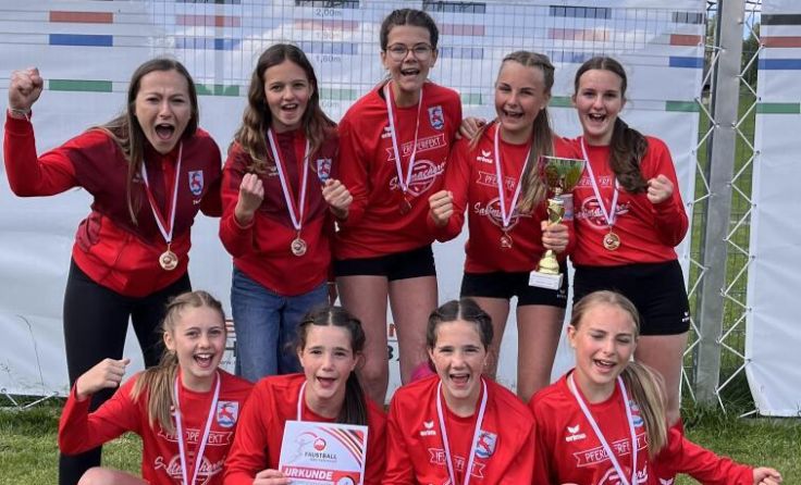 Landesmeistertitel für die U-14-Mädels der DSG SU Hirschbach. (Foto: DSG SU Hirschbach)