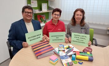 Schulstart-Aktion unterstützt Familien im Bezirk Freistadt