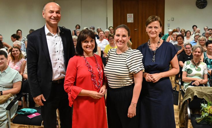 Klaus Drabek, Renate Heitz, Mirijam Hall und Sabine Schatz (Foto: SPÖ Bezirk Perg)