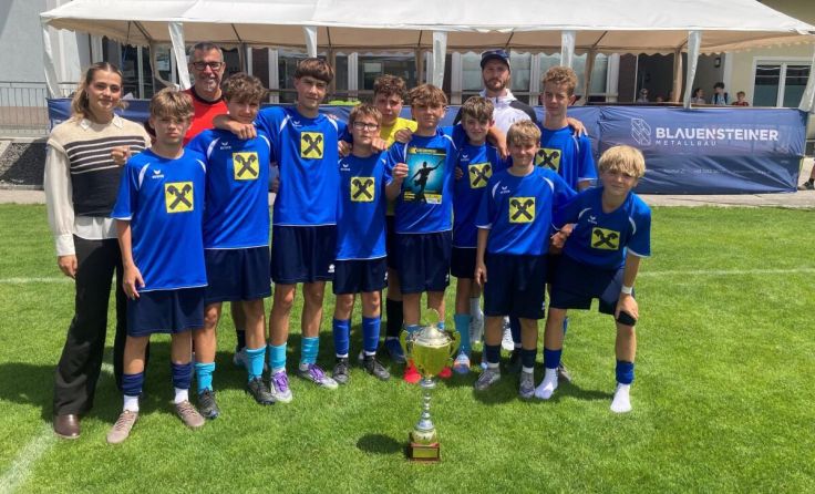 Das Gewinnerteam der SMS Bad Kreuzen (Foto: Mario Holzer)