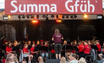Musikverein Münzbach lädt zum „Summa Gfüh“ am Marktplatz ein