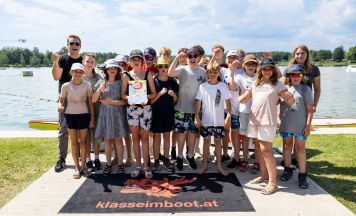 Ried Dolphins belegen zweiten und dritten Platz beim Drachenbootrennen