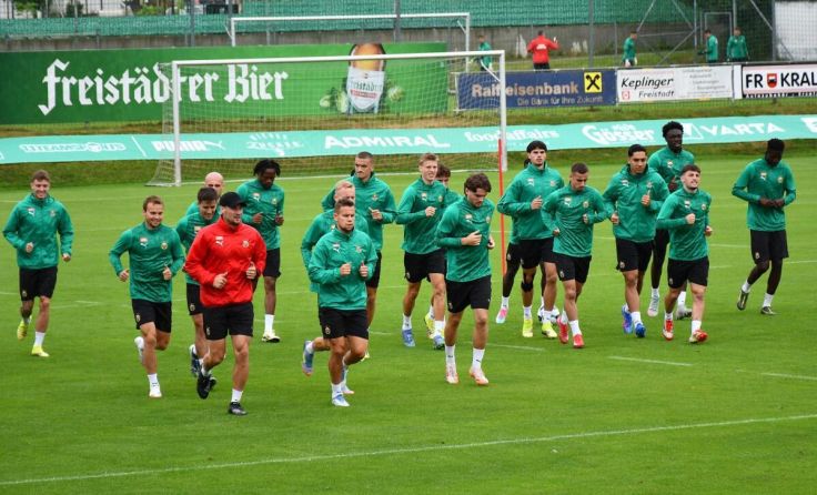 Rapid Wien in Freistadt (Foto: Erwin Pramhofer)