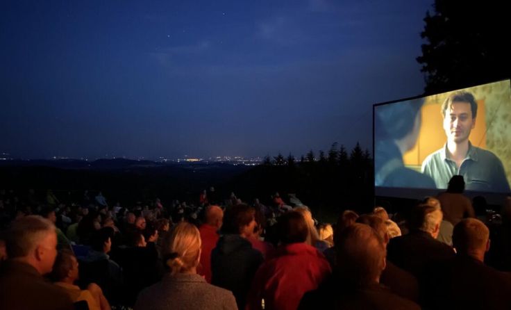 Sommerkino-Start am Braunberg (Foto: Markus Luger)