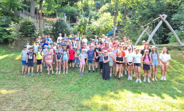 Das große Treffen im Wasserpark (Foto: VS Pregarten)