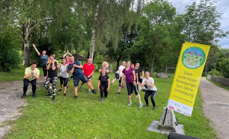 Bewegt im Park (Foto: Babsi Wiesinger)