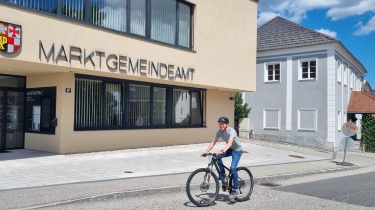 Lasberg gewinnt Radabstellanlage bei Bürgermeister-Radchallenge