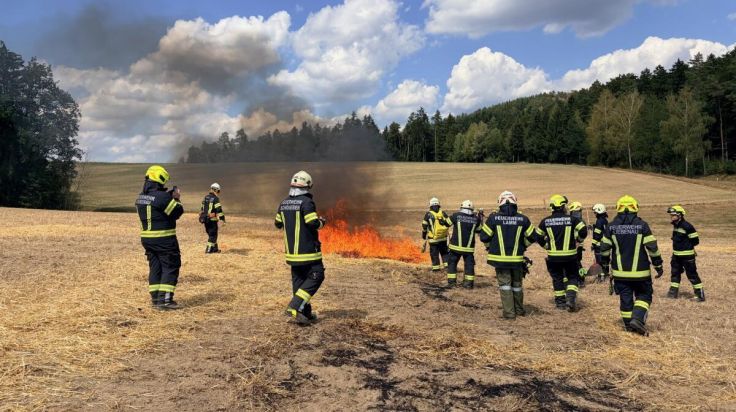 Feuerwehren machen sich fit für Vegetationsbrände