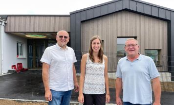 Neue Krabbelgruppe in Windhaag - Zubau beim Kindergarten wird am 5. September eröffnet