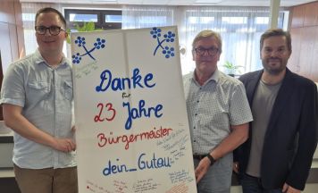 Würdiger Abschied für Gutauer Bürgermeister Josef Lindner