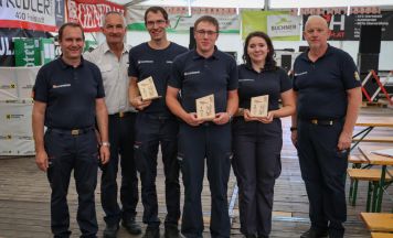 FF Unterwald holt Sieg beim Nasslöschbewerb in Sandl