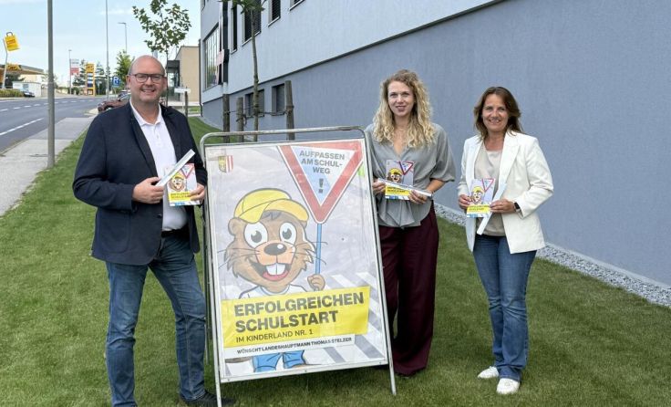 LAbg Josef Naderer, Abg.z.NR Johanna Jachs, BR Johanna Miesenberger (Foto: ÖVP)