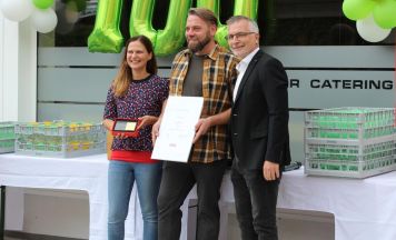 Wirtschaftsmedaille zum 100-jährigen Unternehmensjubiläum von Krah