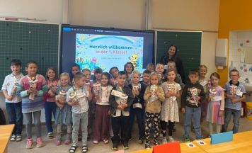 67 Schulanfänger für Volksschule Pregarten