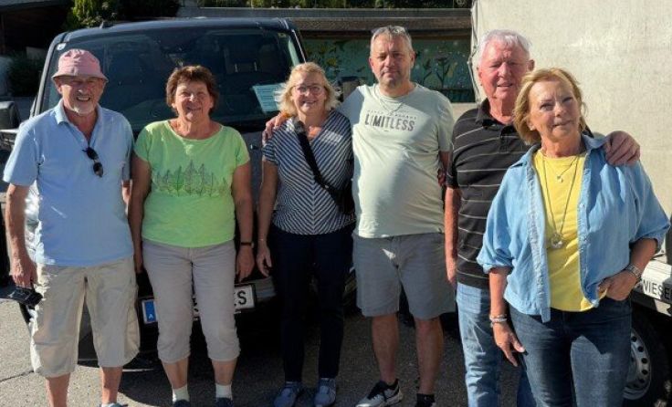 Spendenlieferung in die Ukraine (Foto: Angela Haider)