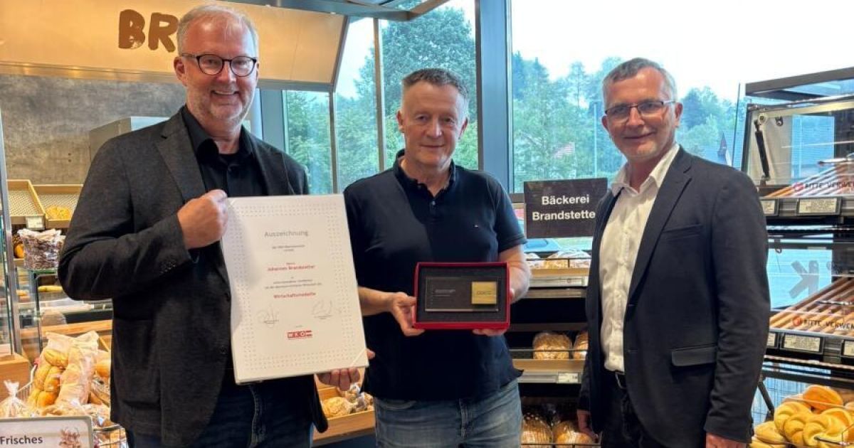Wirtschaftsmedaille für Johannes Brandstetter