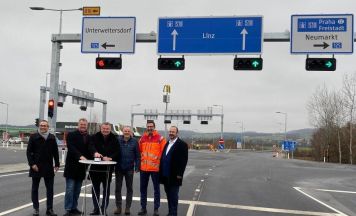 Ampel in Unterweitersdorf reagiert künftig auf Tunnelsperren