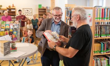 Hagenberger Bibliothek feierte 25-jähriges Jubiläum mit buntem Fest