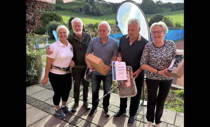 Platz eins für „Die Golfer“ (Foto: RC Aisttal-Hagenberg)