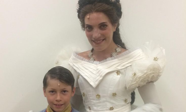 Florian Pöllhuber mit "Elisabeth" Roberta Valentini.
