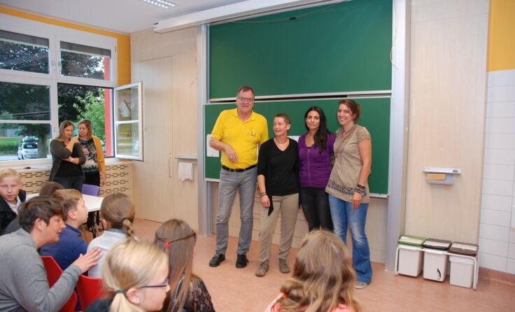 Josef Wintersberger, Sabine Speta, Melten Ongun, Tanja Schwarz (v.l.).