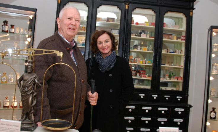 Gabriele Deusch mit Norbert Aichberger. 