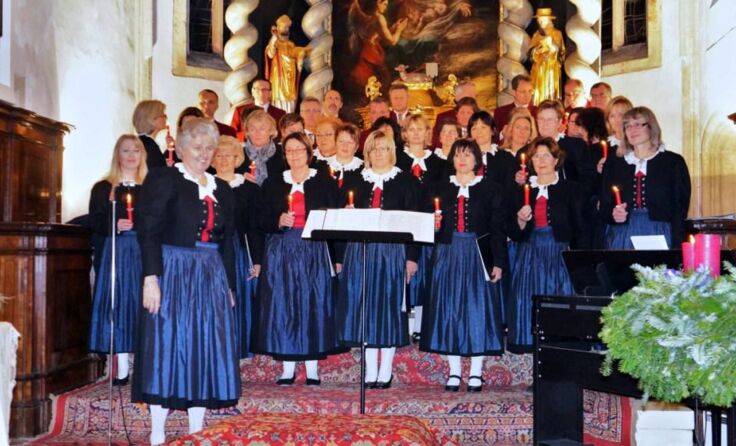Adventkonzert in der Pfarrkirche Mauthausen. Foto: Singkreis 