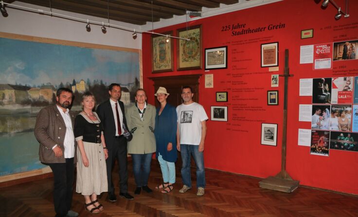 Theater-Ausstellung.