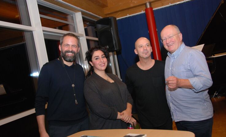Ulrich Drechsler, Sahar Lotfi, Stefano Battaglia, Franz Baumann.