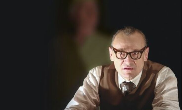 Franz Froschauer in der Rolle des Otto Adolf Eichmann. Foto: Reinhard Winkler