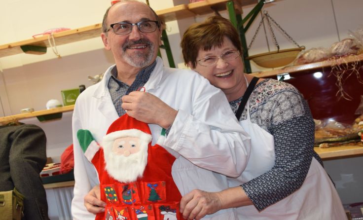 Im Frühling an Weihnachten denken.