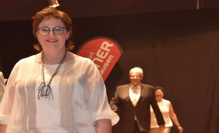Mauthausener Models liefen toll gestylt über den Laufsteg.