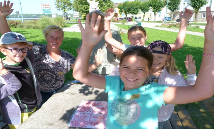 Die Kinder amüsierten sich sichtlich bei der Ferienpassaktion.