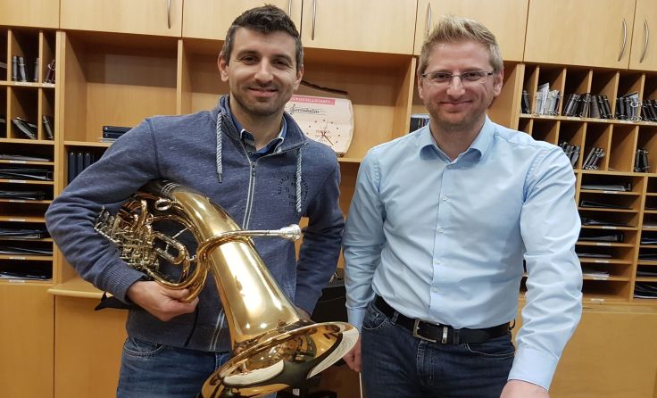 V.l. Robert und Stefan Stegfellner 