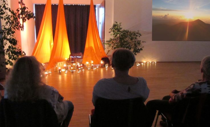 Taizé-Gebet im Pfarrheim Foto: Evi Kapplmüller