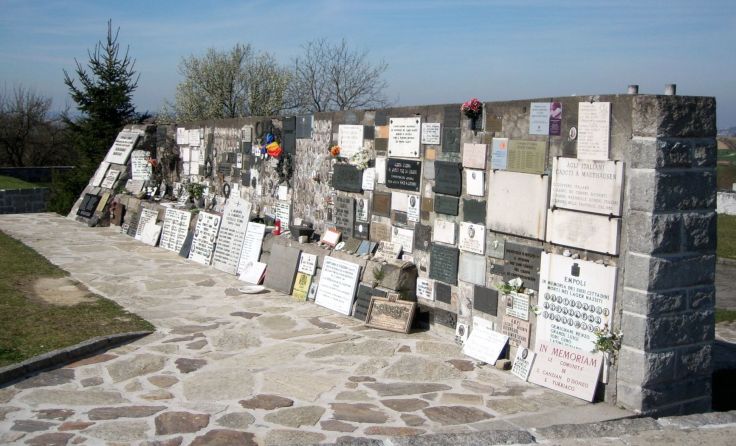 Italienisches Denkmal an der Gedenkstätte Mauthausen Foto: KZ-Gedenkstätte Mauthausen