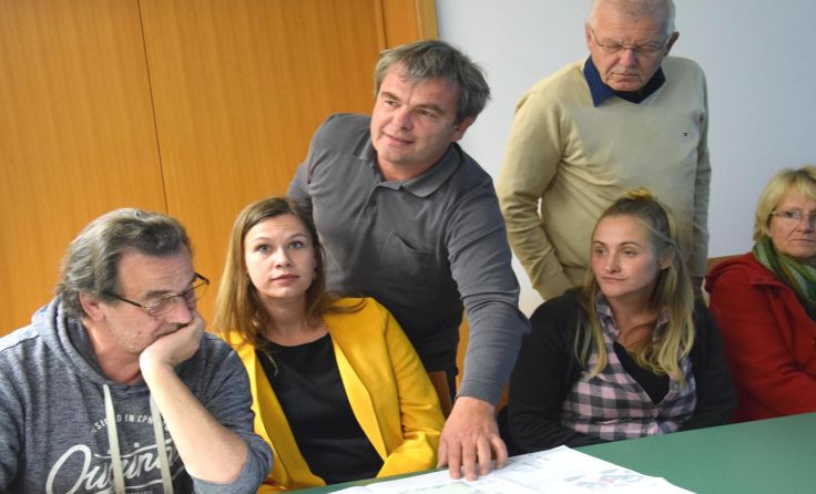 Infoveranstaltung zu den Umbauplänen für das Greiner Stadttheater Foto:maf