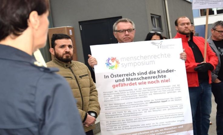 Abschluss-Aktion mit Schlusserklärung 