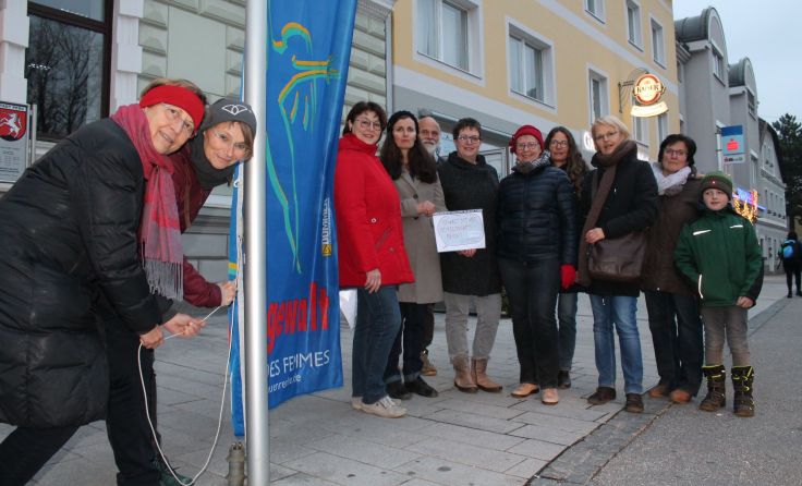 Frauenberatung Perg setzt Zeichen gegen Gewalt (Foto: maf)