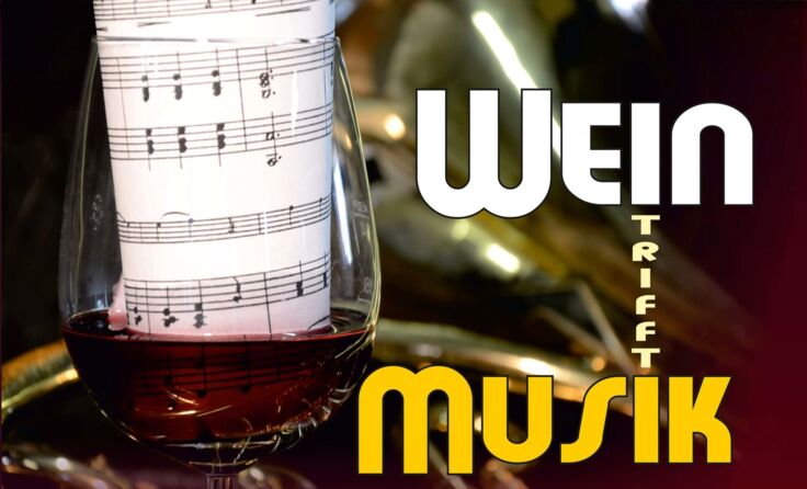 Plakat Wein trifft Musik