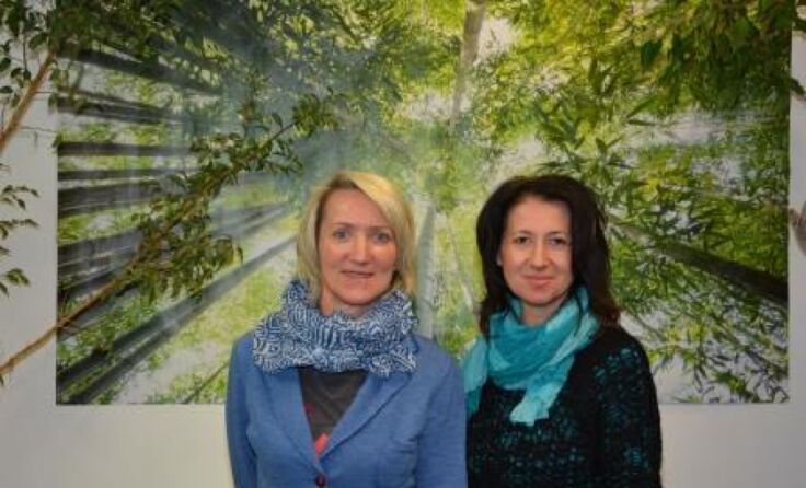 Hilde Ruby und Doris Lamatsch. ********Foto: Schacherl