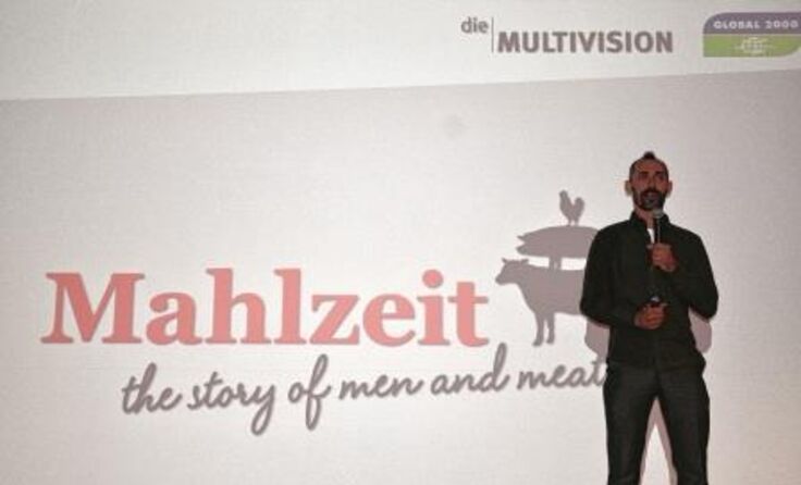 Die Multivisionsshow von Global 2000, moderiert von Anton Frisch. Foto: Schacherl
