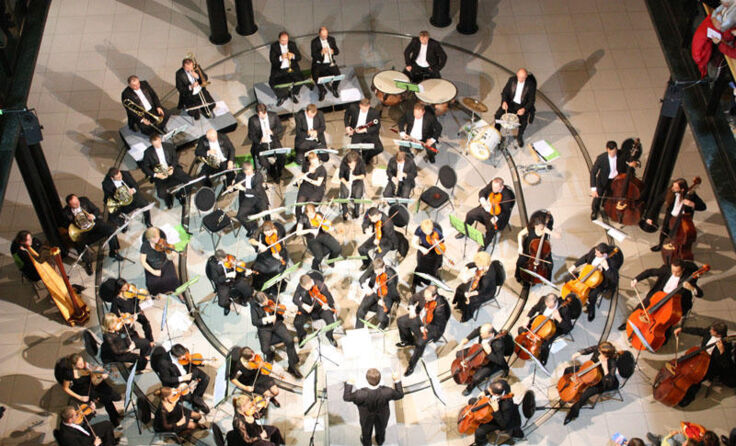 Das Orchester "Donau Philharmonie Wien"