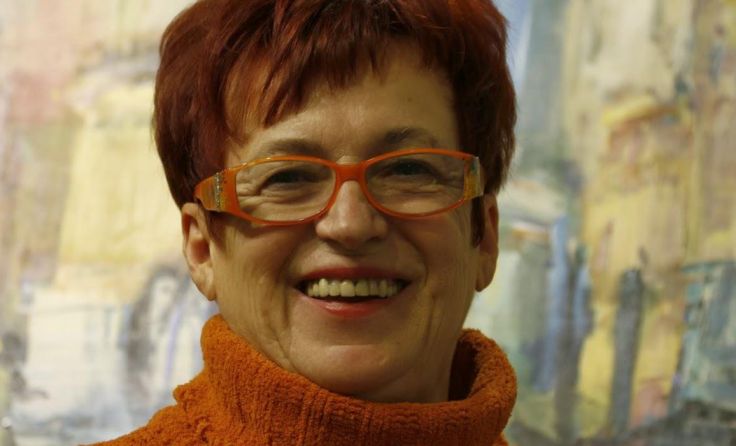 Eleonore Hettl stellt im Landespflegeheim Waidhofen/Thaya Bilder aus. Foto: Eleonore Hettl