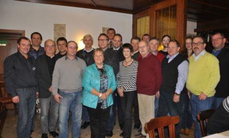 Gruppenfoto des Vorstandes der ÖVP Heidenreichstein.